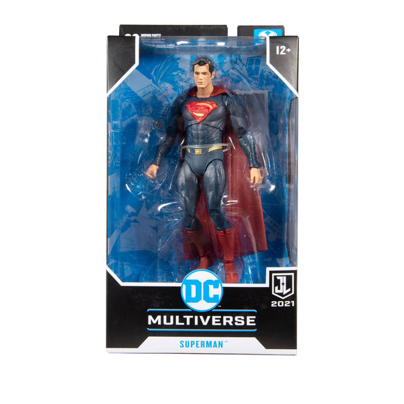 DC Multiverse Justice League Superman Blue Red Suit - McFarlane Toys
