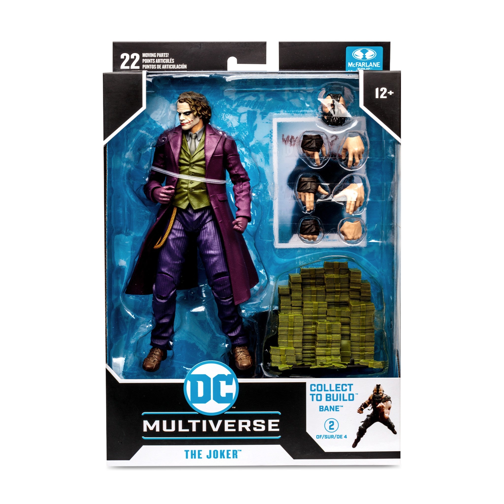 DC Multiverse Dark Knight Trilogy Joker BAF Bane - McFarlane Toys