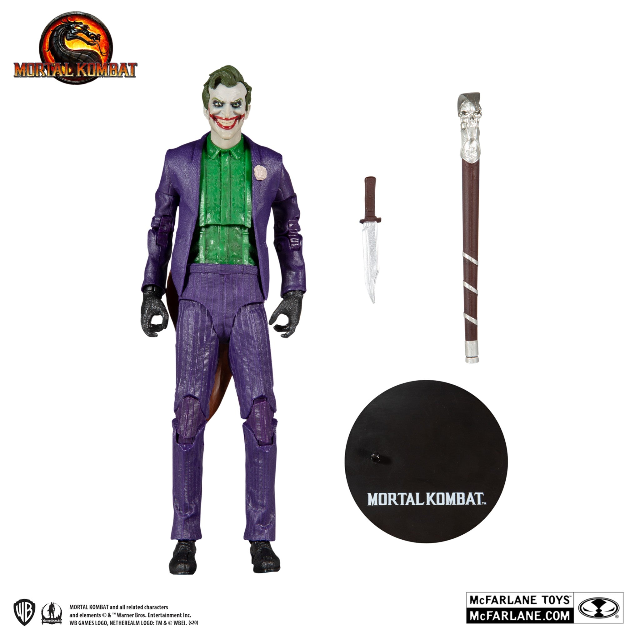 Mortal Kombat The Joker 7" Figure - McFarlane Toys - 0
