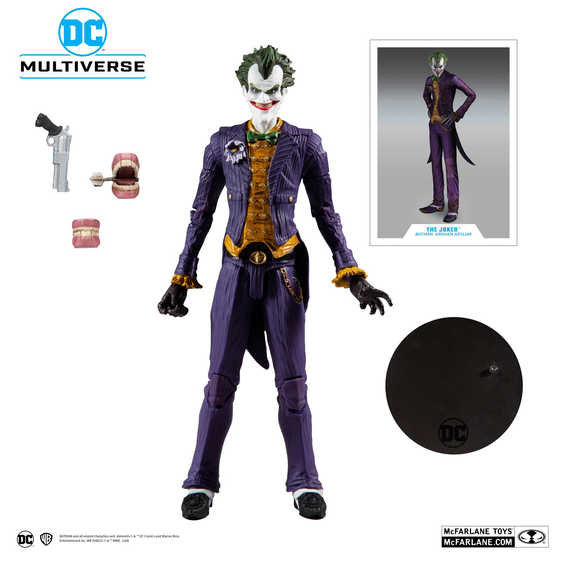 DC Multiverse The Joker - Batman Arkham Asylum - McFarlane Toys