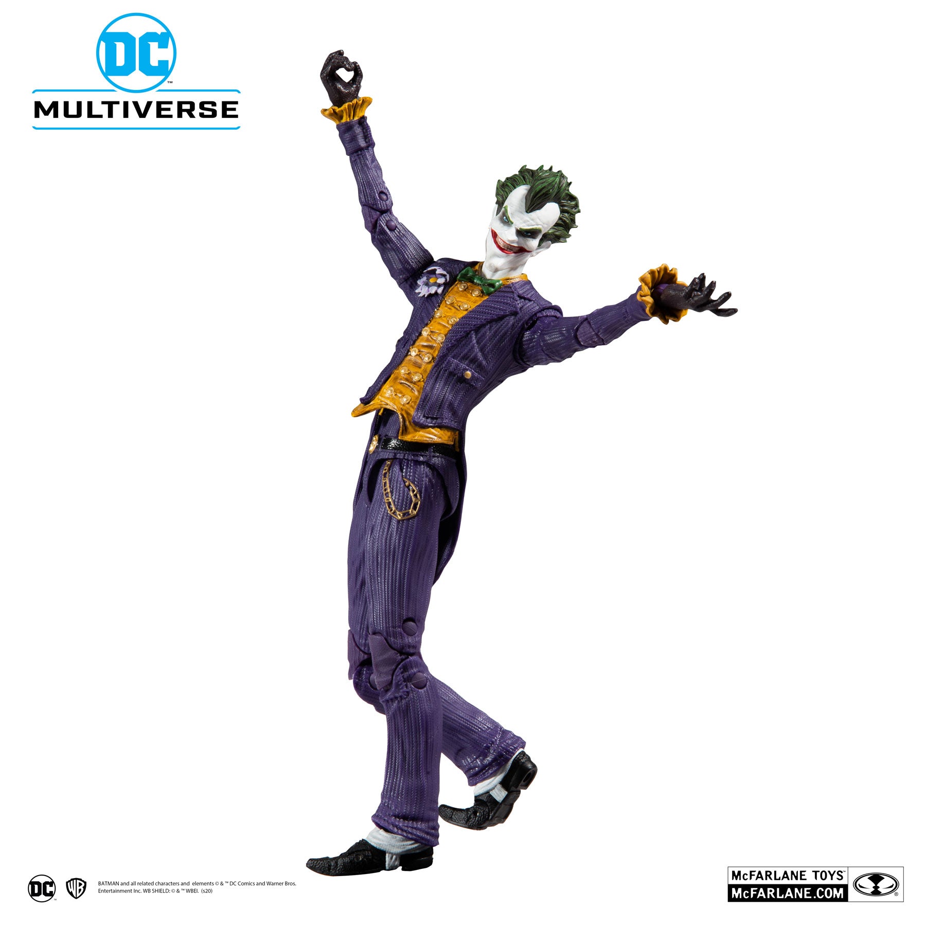 DC Multiverse The Joker - Batman Arkham Asylum - McFarlane Toys