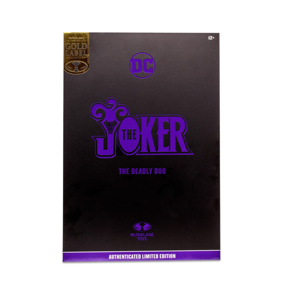 DC Multiverse The Joker Deadly Duo Gold Label McFarlane