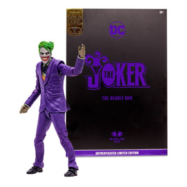 DC Multiverse The Joker Deadly Duo Gold Label McFarlane