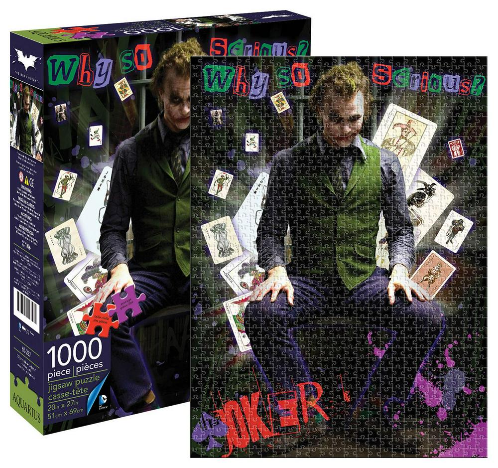 DC Comics Joker Heath Ledger Jigsaw Puzzle 1000 pieces