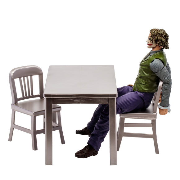 DC Multiverse Dark Knight Joker Interrogation Room Gold Label - McFarlane Toys