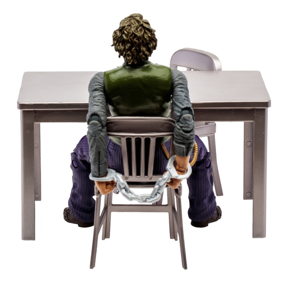 DC Multiverse Dark Knight Joker Interrogation Room Gold Label - McFarlane Toys