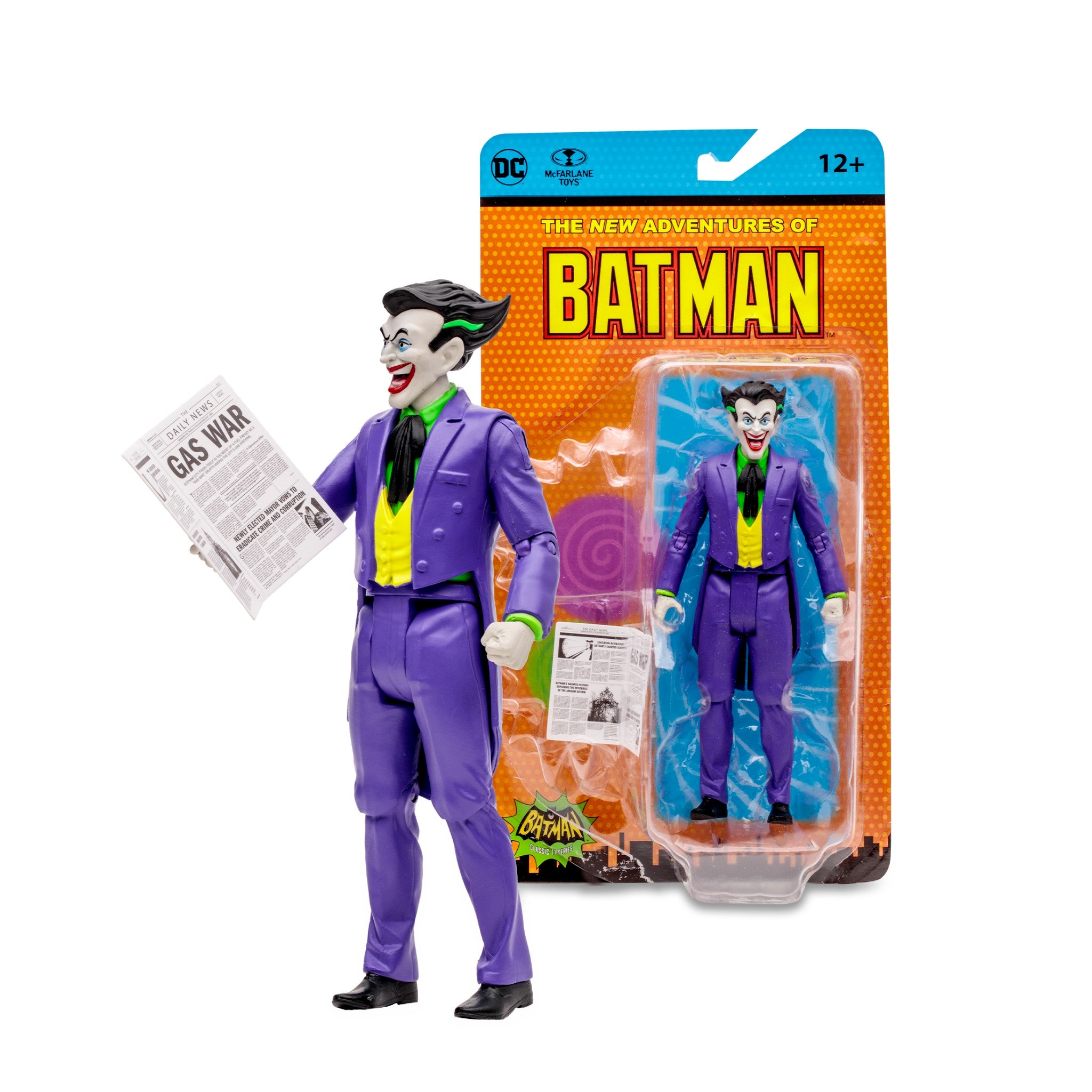 DC Retro The New Adventures of Batman Joker 6" - McFarlane Toys