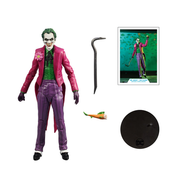 DC Multiverse Three Jokers The Joker The Clown - McFarlane Toys