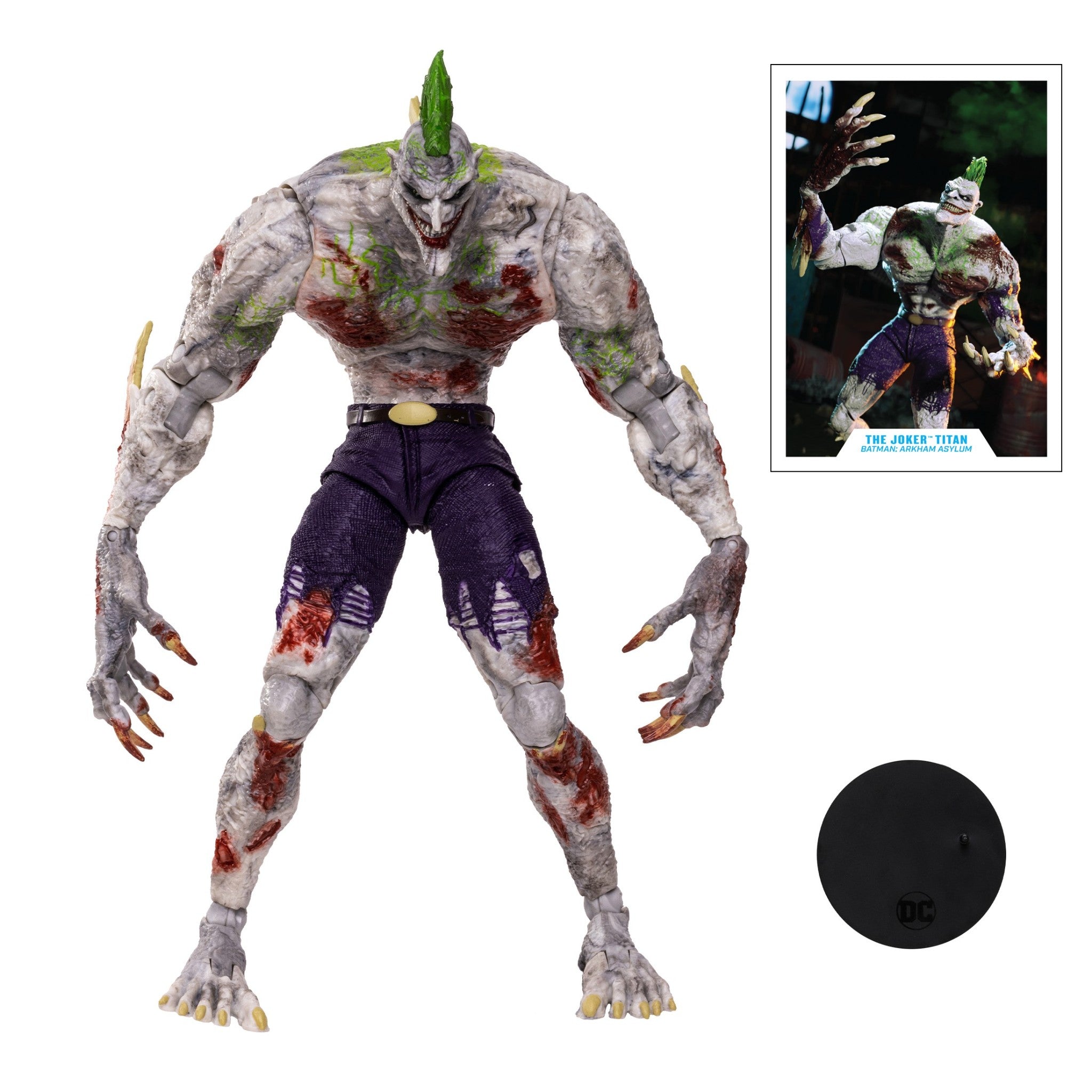 DC Multiverse Joker Titan Arkham Asylum Megafig - McFarlane Toys