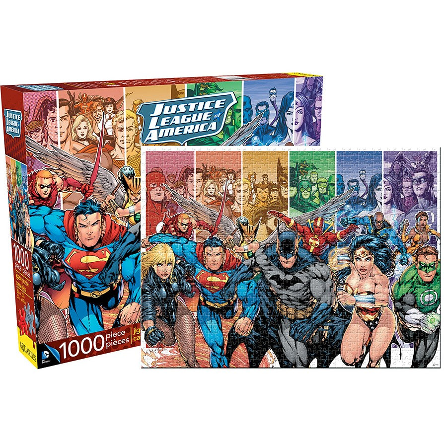 DC Comics Justice League of America JLA Jigsaw Puzzle 1000 pieces