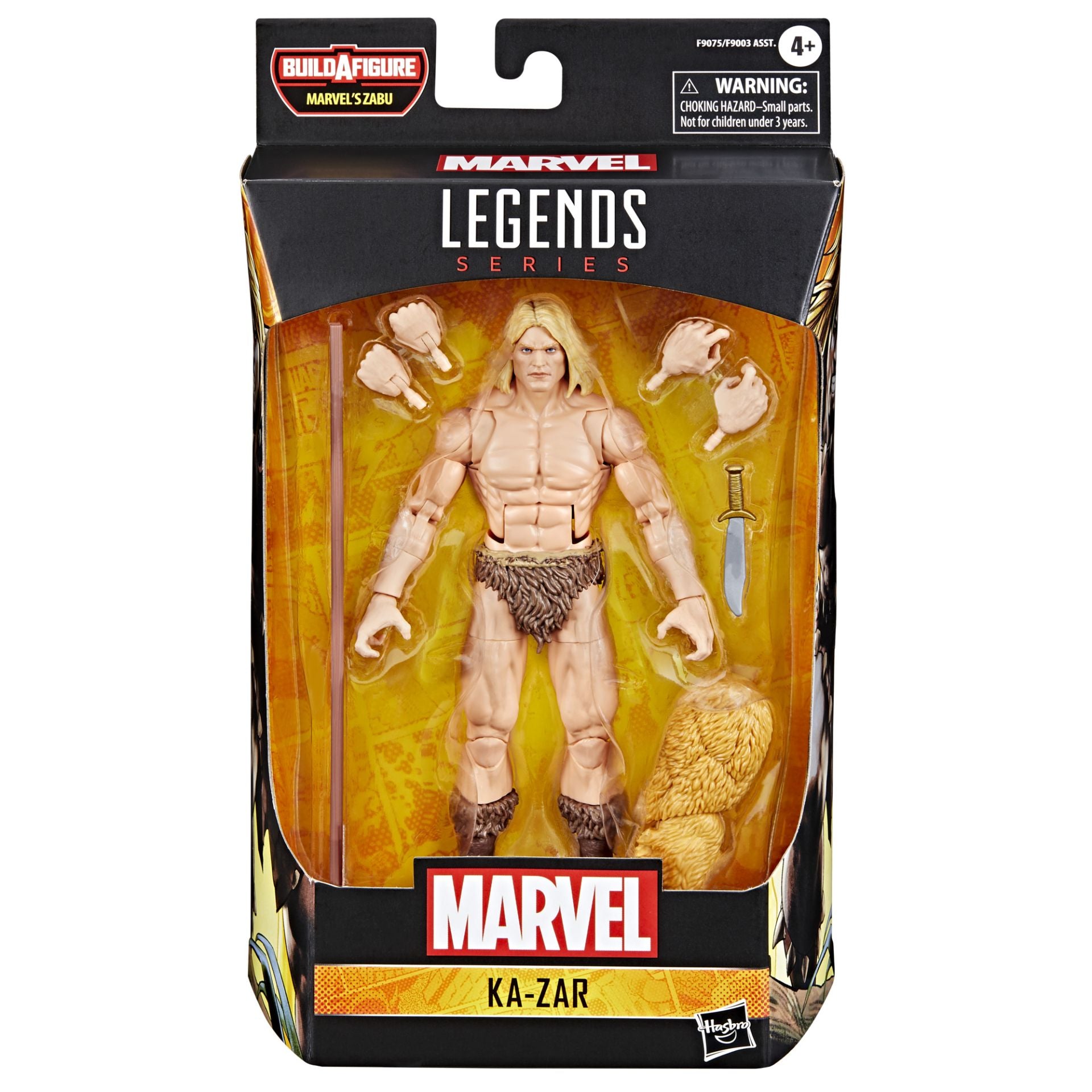 Marvel Legends Zabu BAF 6" Ka-Zar (Uncanny X-Men Comics)