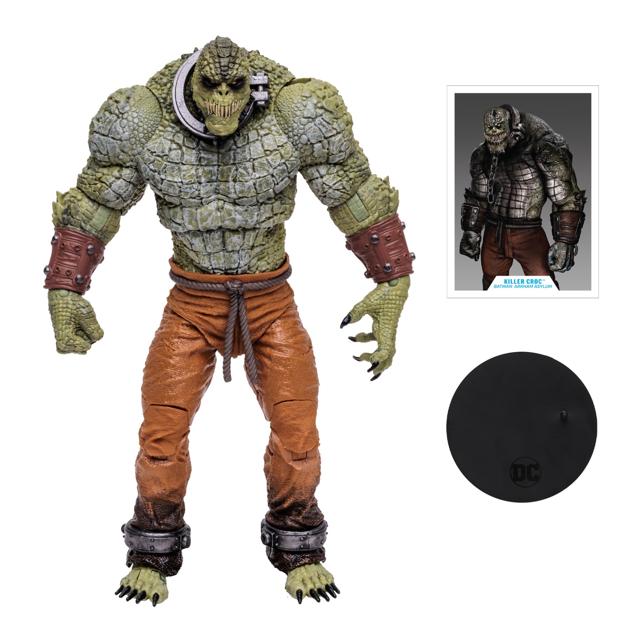 DC Multiverse Arkham Asylum Killer Croc 9" Megafig - McFarlane Toys