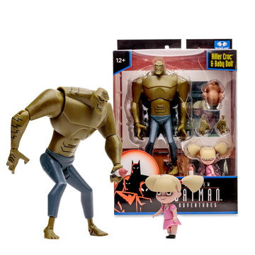 DC Direct The New Batman Adventures Killer Croc & Bay Doll - McFarlane Toys