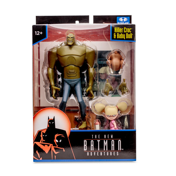 DC Direct The New Batman Adventures Killer Croc & Bay Doll - McFarlane Toys