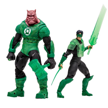 DC Multiverse Kilowog vs Green Lantern 2 Pack Gold Label - McFarlane Toys - 0