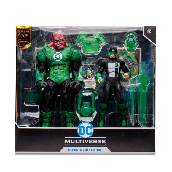 DC Multiverse Kilowog vs Green Lantern 2 Pack Gold Label - McFarlane Toys