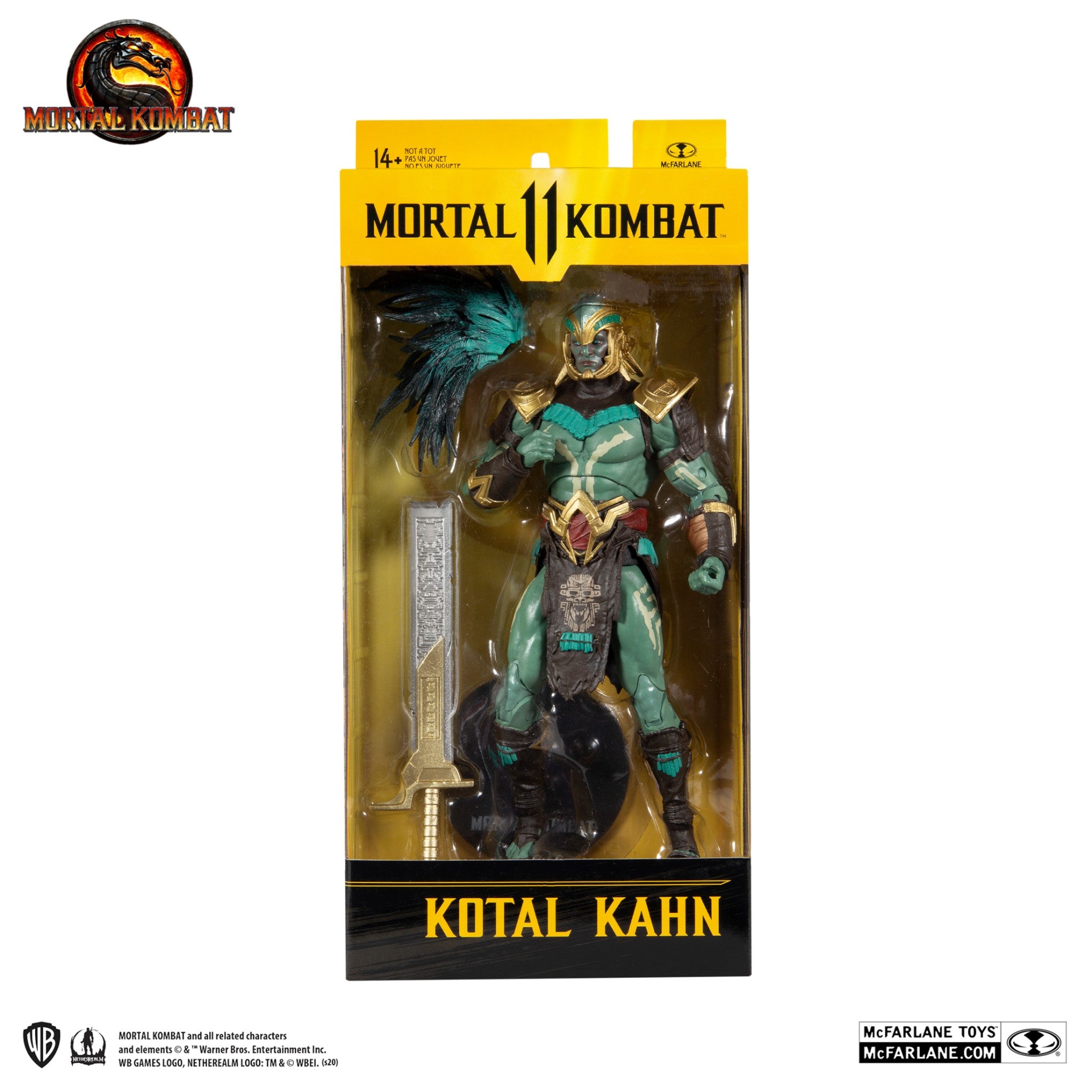 Mortal Kombat Kotal Kahn 7" Figure - McFarlane Toys