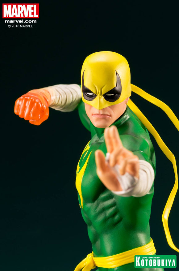 Kotobukiya Marvel Defender Series ARTFX+ Iron Fist Statue