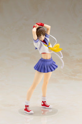 Kotobukiya Street Fighter Bishoujo Sakura Round 2 Statue - 0