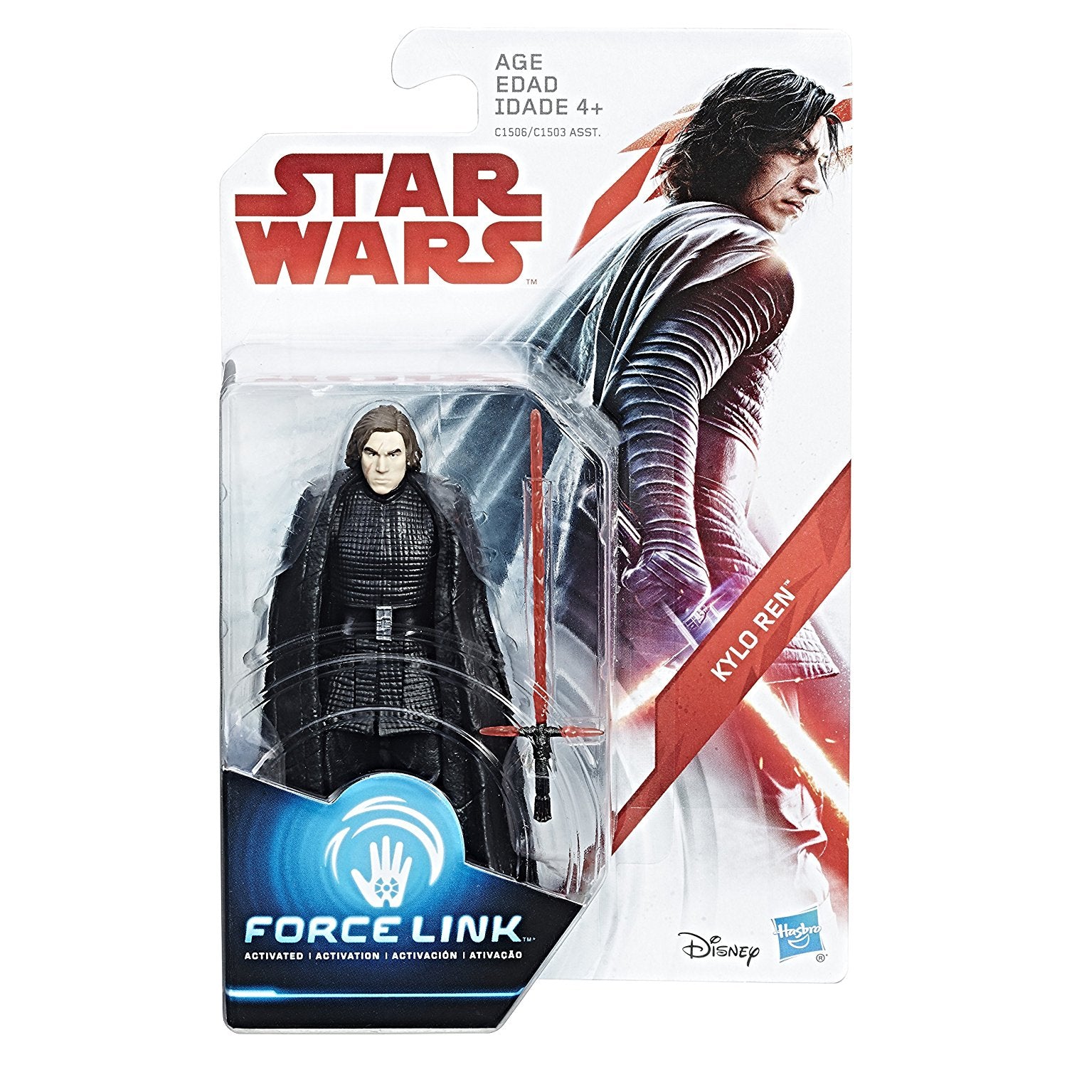 Star Wars Last Jedi Force Link 3.75" Kylo Ren