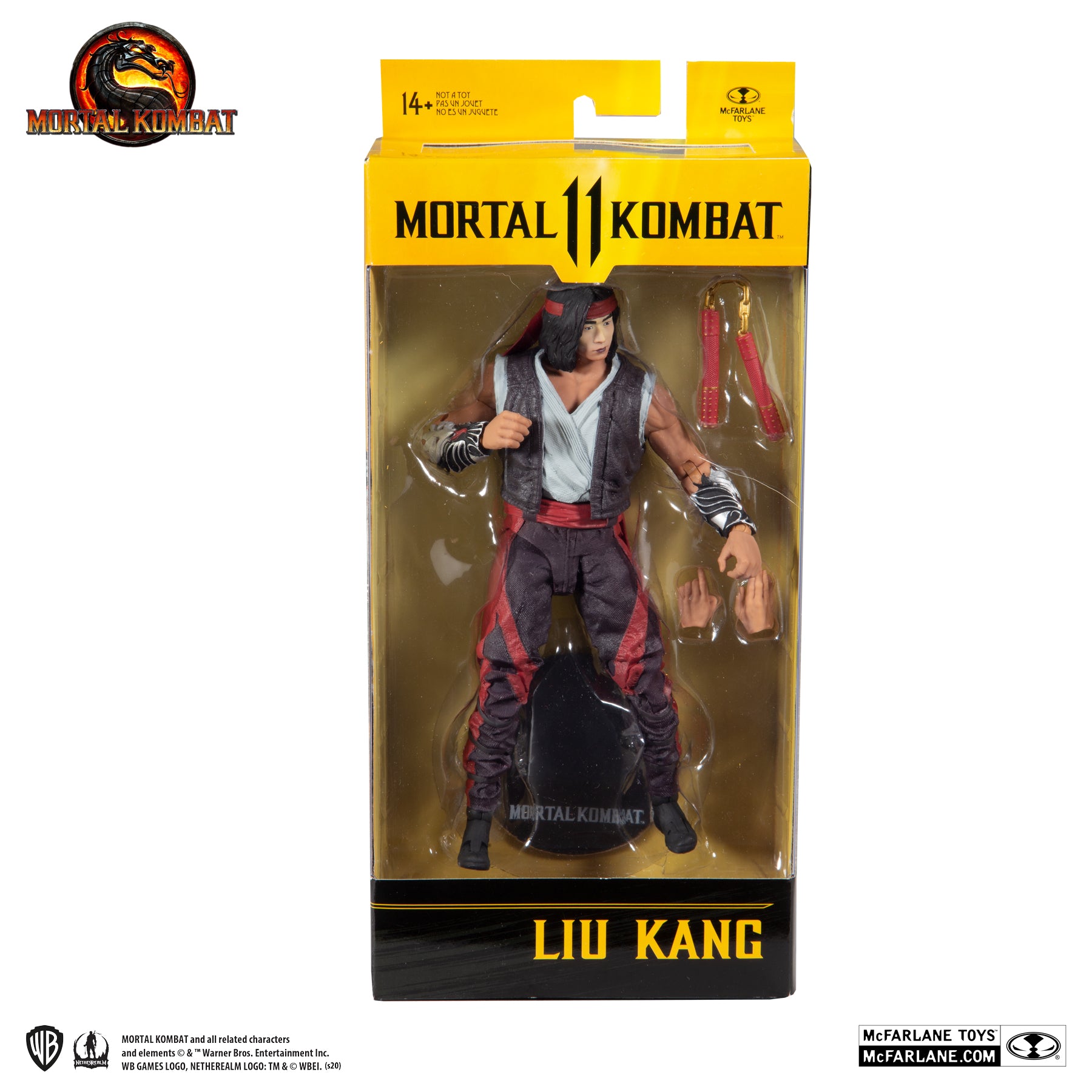 Mortal Kombat V Liu Kang 7" Figure - McFarlane Toys
