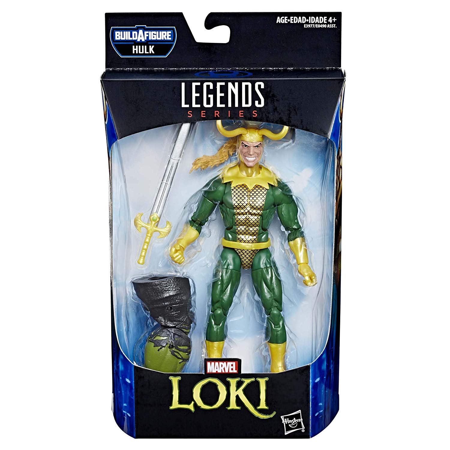 Marvel Legends Endgame Hulk 6" Loki BuildAFigure