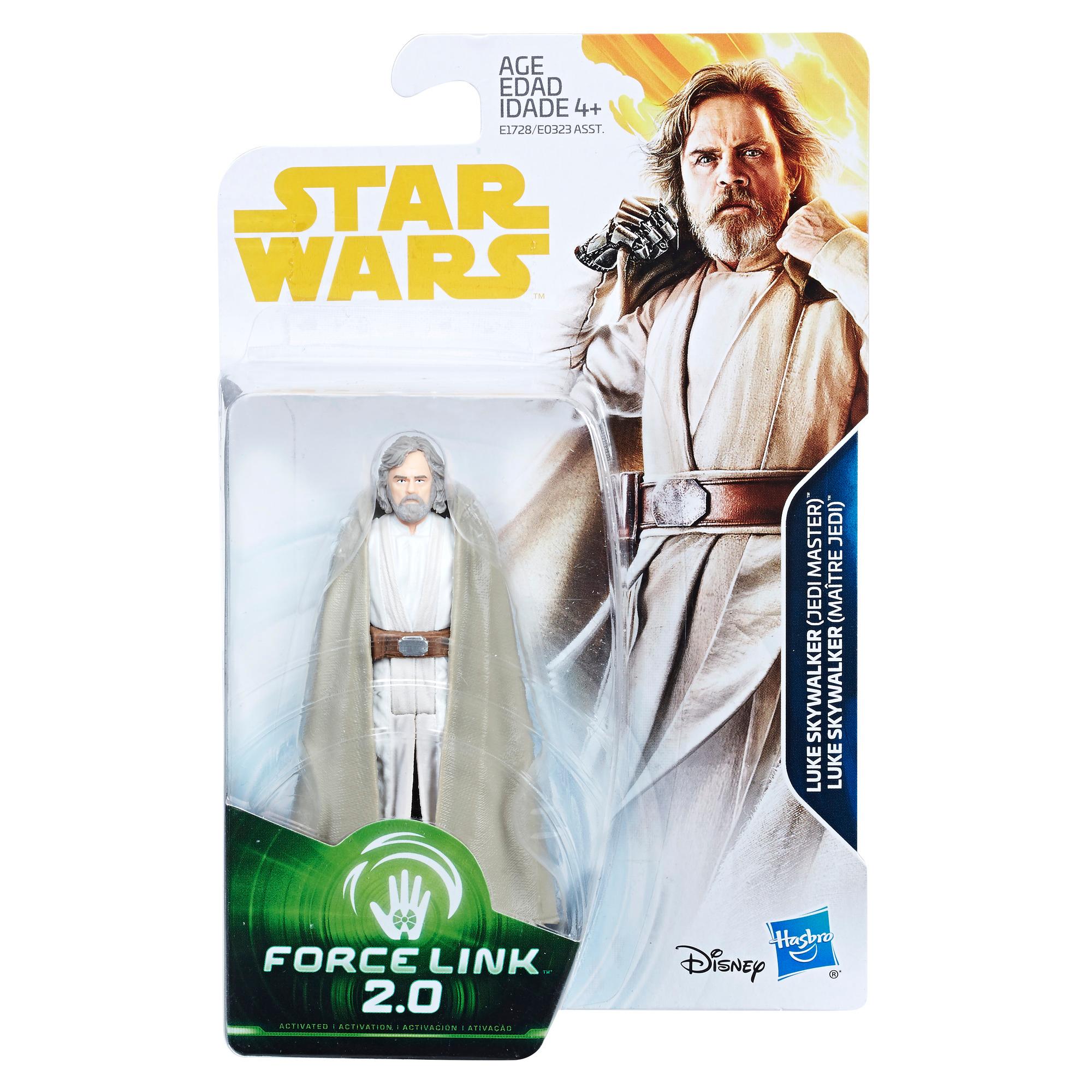 Star Wars Solo Movie Force Link 2.0 3.75" Luke Skywalker Jedi Master