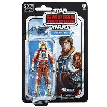 Star Wars 40th Anniversary Empire Strikes Back Black 6" Series Luke Snowspeeder