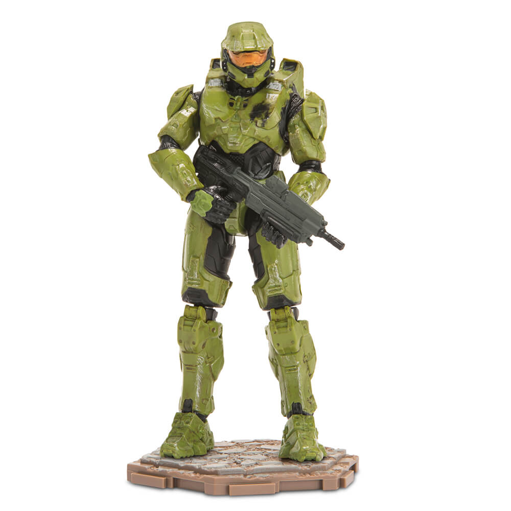 Halo Infinite Master Chief with Assault Rifle 4" Core Action Figure - Series 2