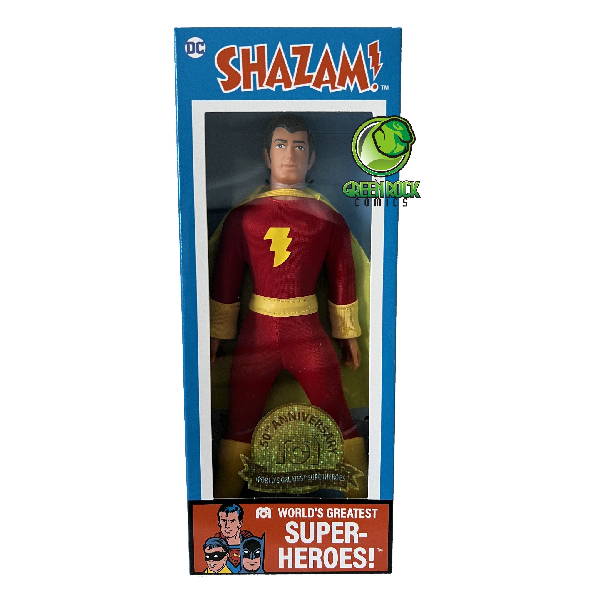 DC 50th Anniversary Shazam 8" Action Figure - Mego