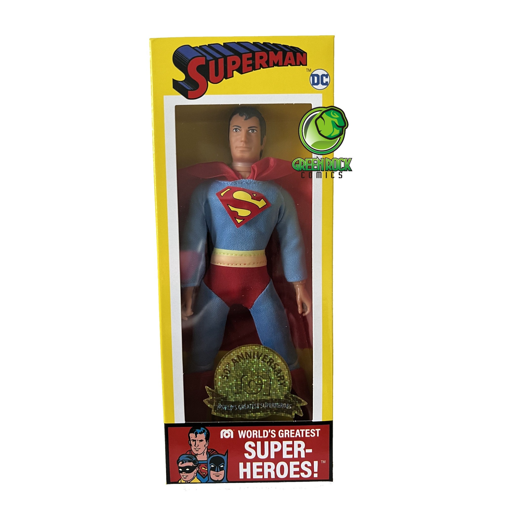 DC 50th Anniversary Superman 8" Action Figure - Mego