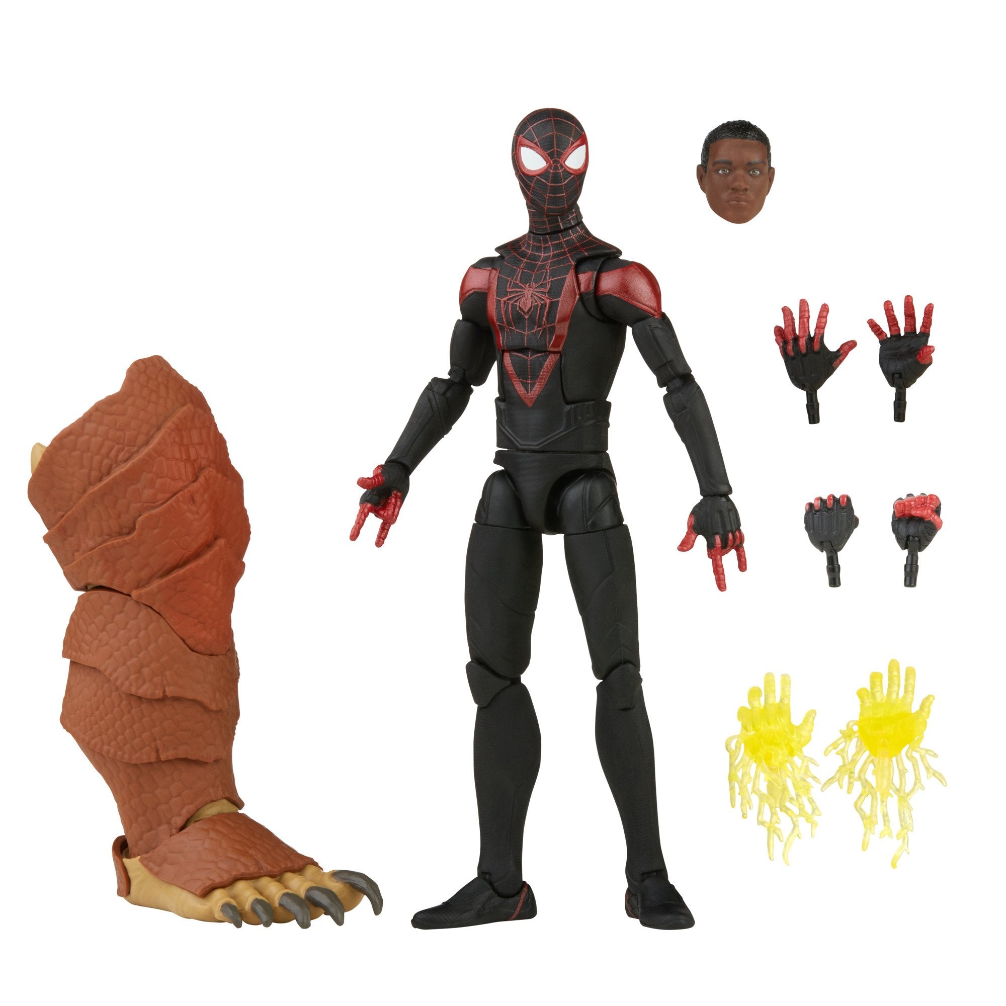 Marvel Legends Spider-Man 6" Gamerverse Miles Morales Armadillo BAF - 0