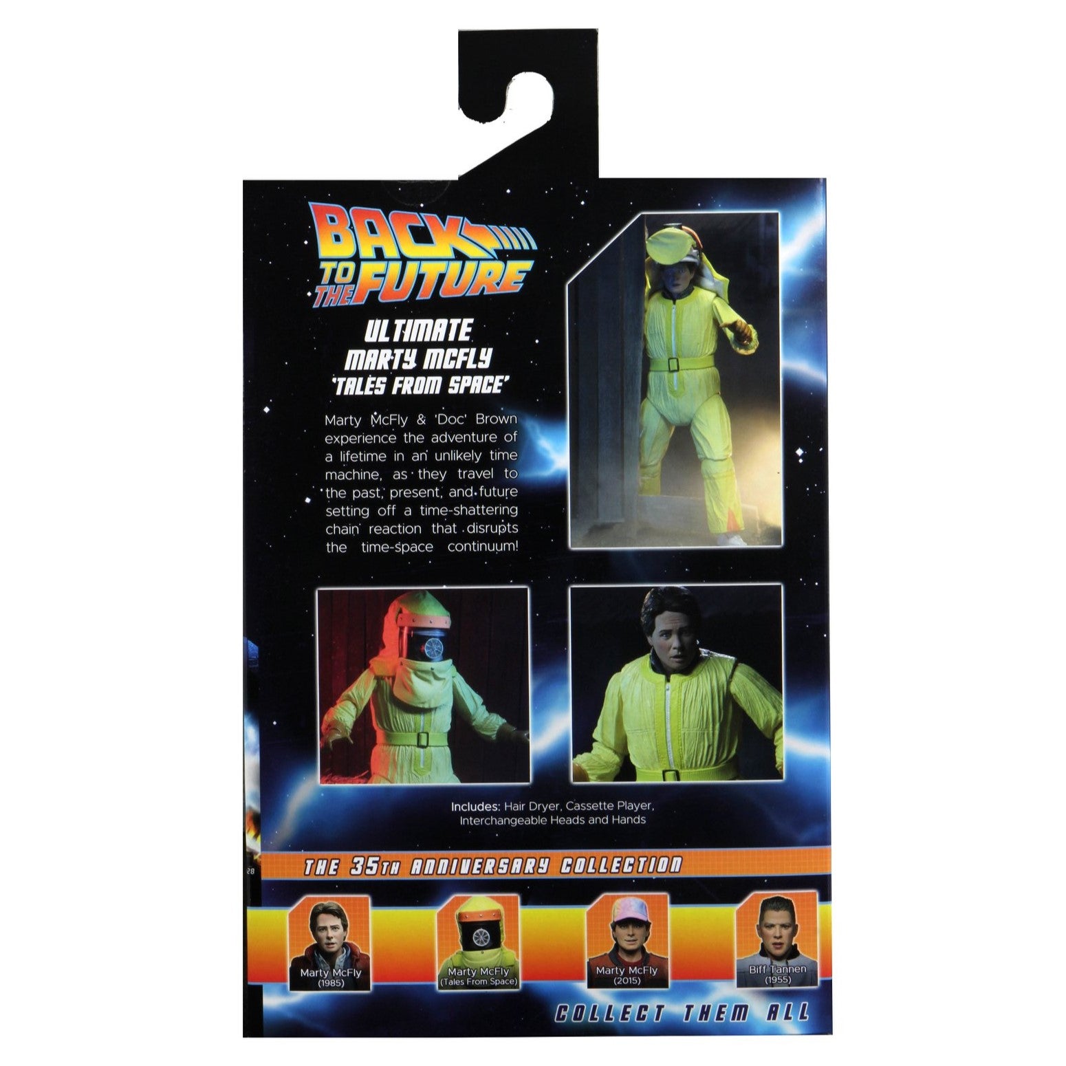 Back to the Future Ultimate Marty McFly Tales From Space 7" Figure - NECA