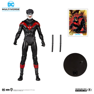 DC Multiverse Death of the Family Nightwing Joker - McFarlane Toys - 0