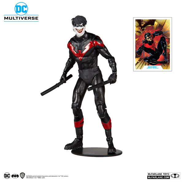 DC Multiverse Death of the Family Nightwing Joker - McFarlane Toys