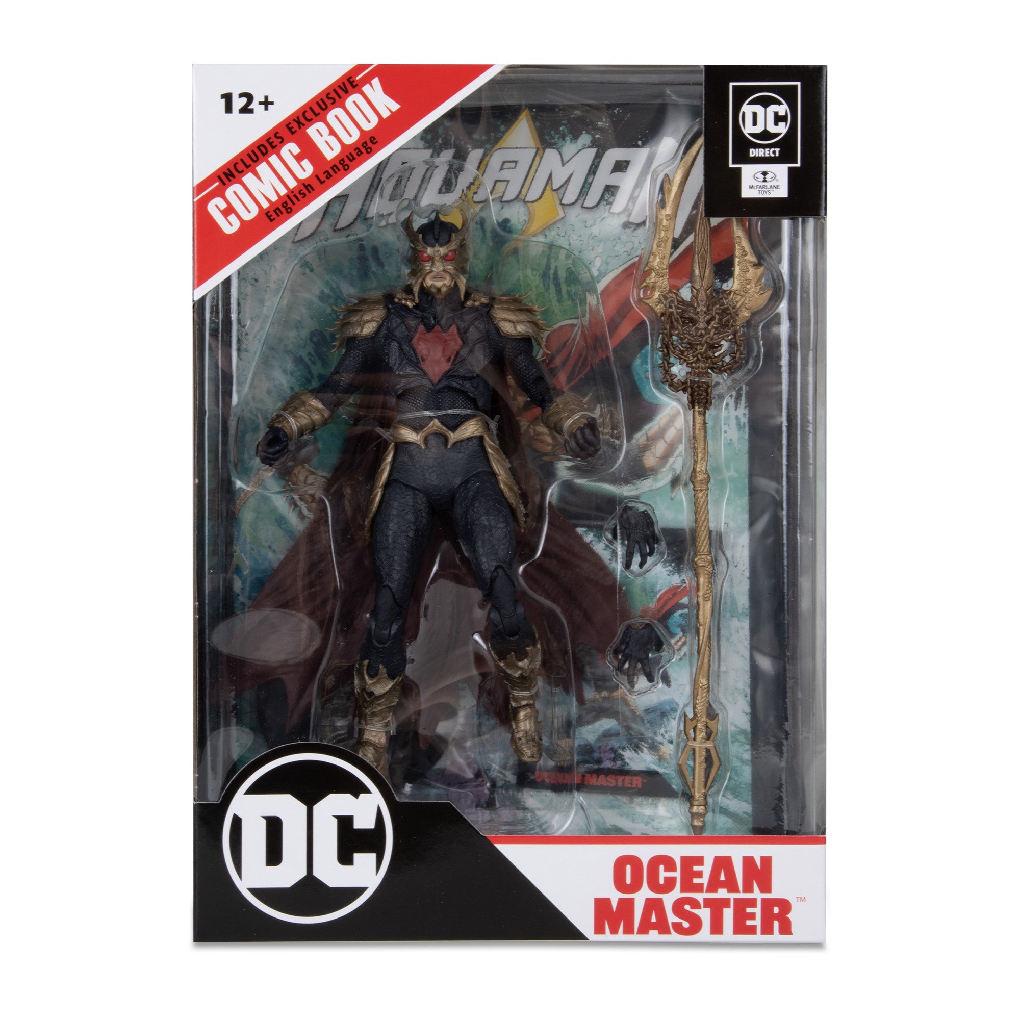 DC Direct Page Punchers Ocean Master 7" with Aquaman Comic - McFarlane Toys