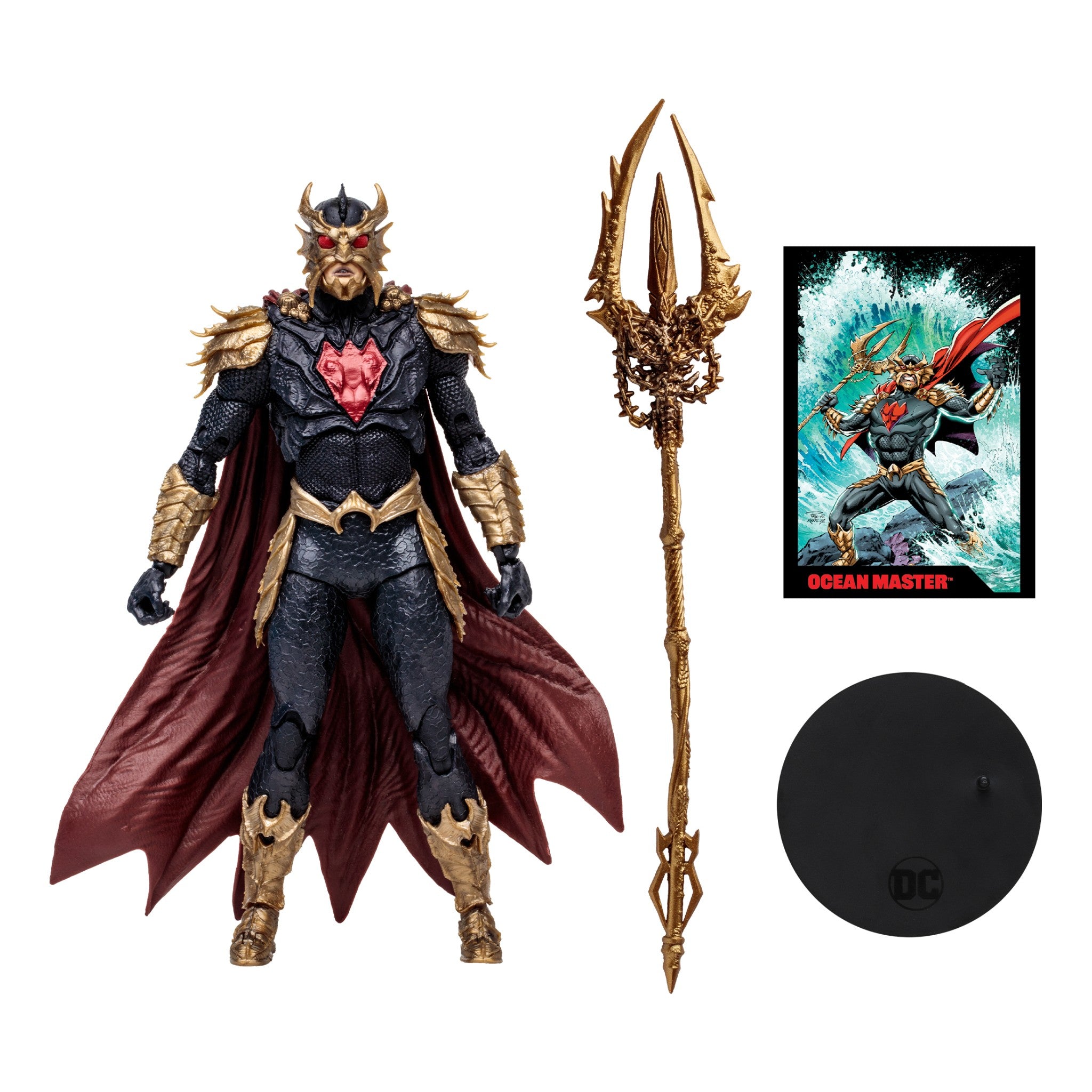 DC Direct Page Punchers Ocean Master 7" with Aquaman Comic - McFarlane Toys - 0