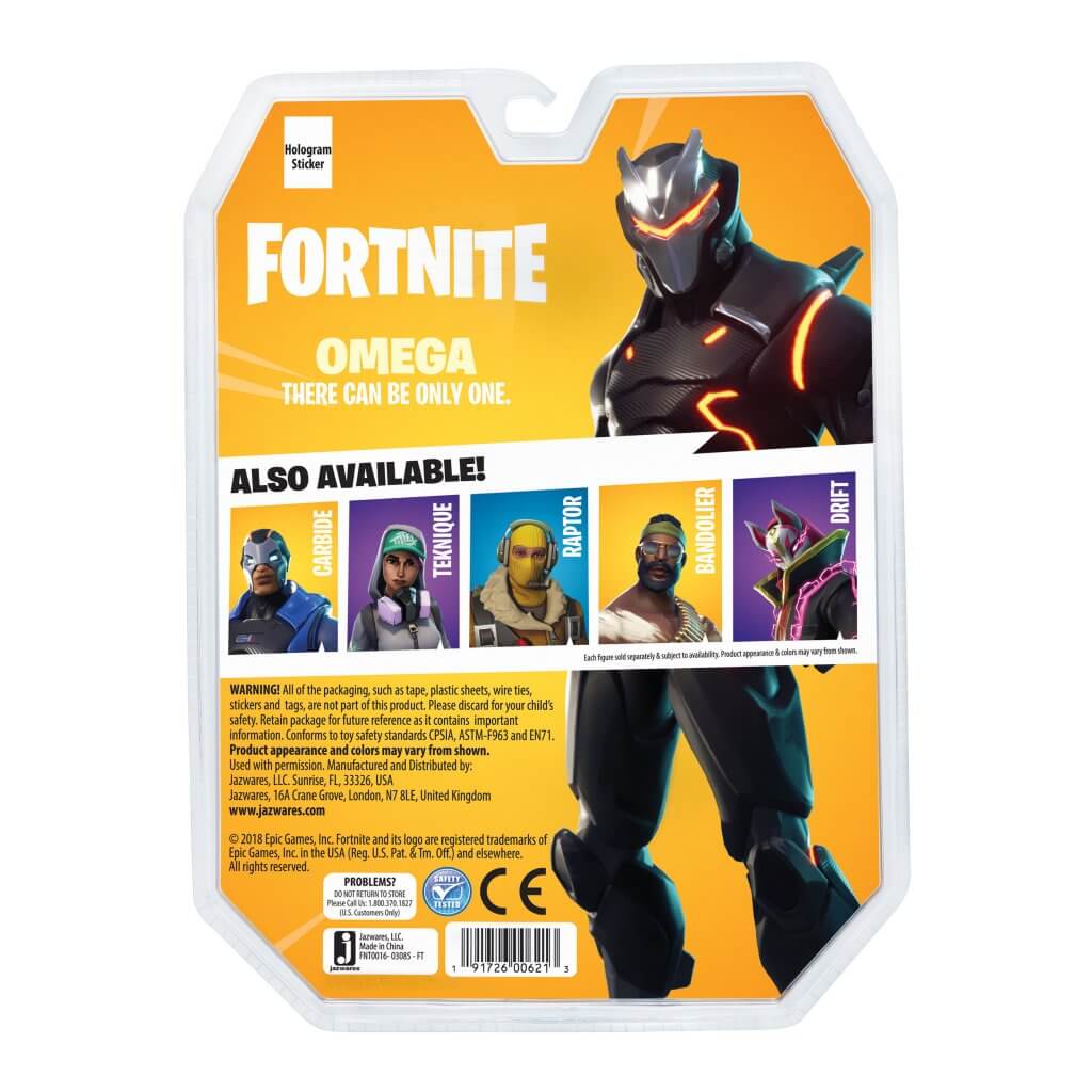 Fortnite Omega Early Game Survival Kit 1 Figure Pack