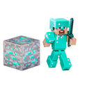 Minecraft Overworld Core Steve with Diamond Armor - Series 2