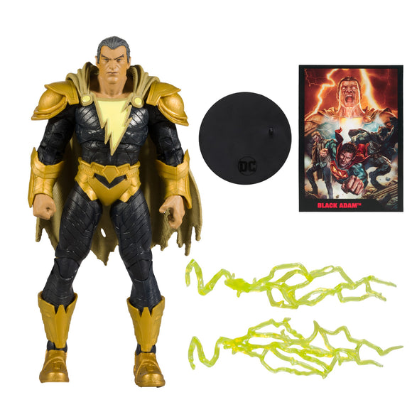 DC Direct Page Punchers Black Adam 7" with Black Adam Comic - McFarlane Toys