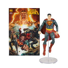 DC Direct Page Punchers Superman 7" with Black Adam Comic - McFarlane Toys - 0