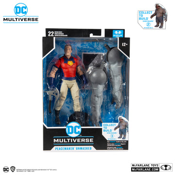 DC Multiverse Suicide Squad Peacemaker Unmasked BAF King Shark - McFarlane Toys