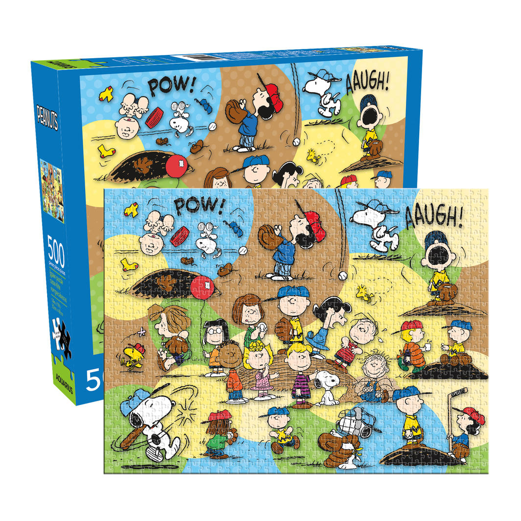 Peanuts Baseball Jigsaw Puzzle 500 pieces