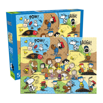 Peanuts Baseball Jigsaw Puzzle 500 pieces