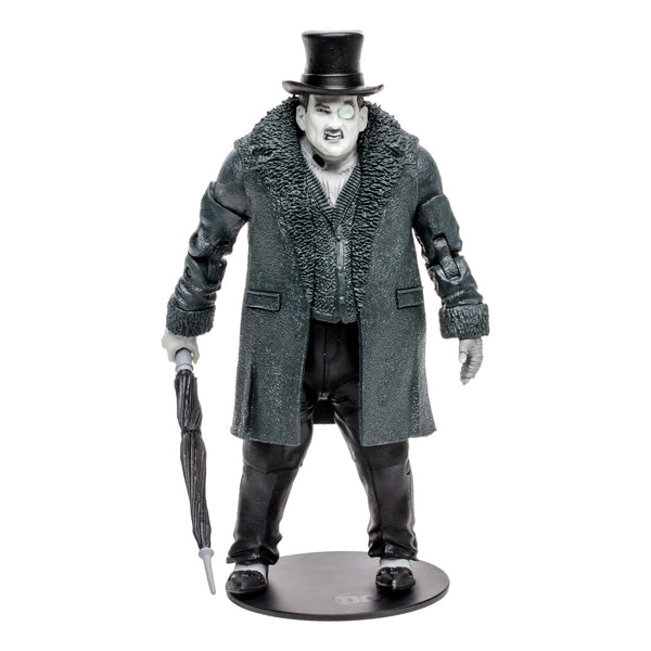 DC Multiverse Arkham City Penguin BAF Solomon Grundy Gold Label B&W - McFarlane