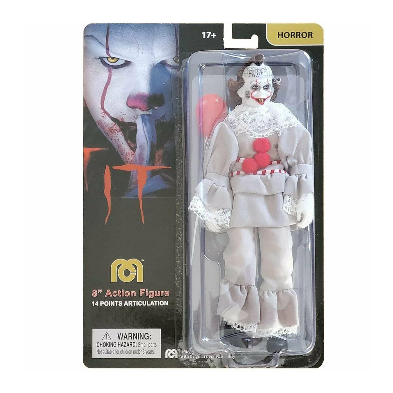 IT Pennywise 2017 8" Action Figure - Mego