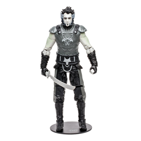 DC Multiverse Arkham City Ra's Al Ghul BAF Solomon Grundy Gold Label B&W