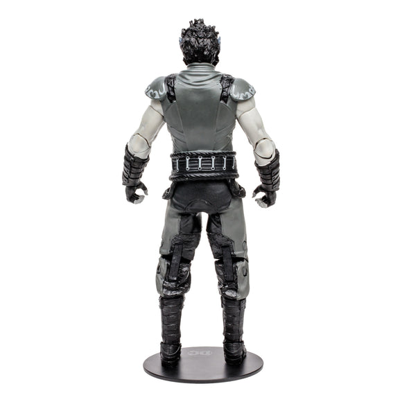 DC Multiverse Arkham City Ra's Al Ghul BAF Solomon Grundy Gold Label B&W