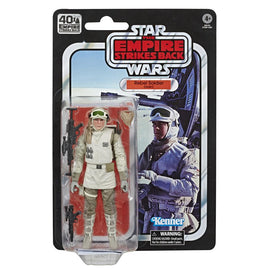 Star Wars 40th Anniversary Empire Strikes Back Black 6" Series Rebel Soldier