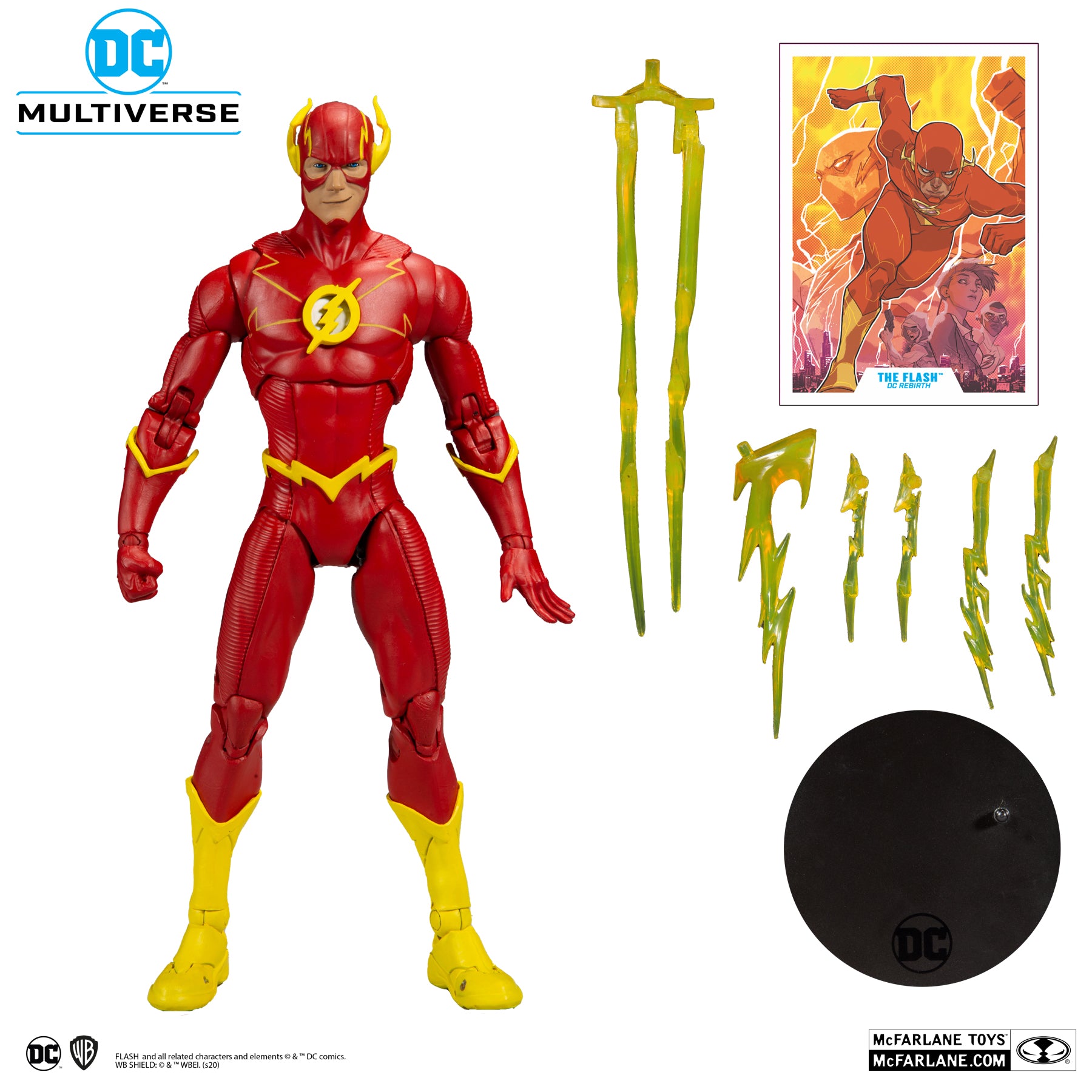 DC Multiverse Rebirth Flash - McFarlane Toys-2